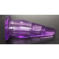 Mini Plug with Finger Hole PURPLE