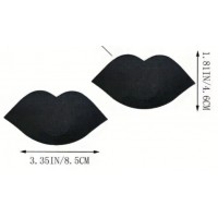 Pasties "Lips" BLK, 1 Pair