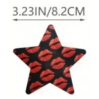 Pasties Star w/Lips, 1 pair