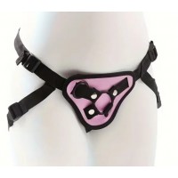 Strap-on Harness w/extra silicone ring, PINK, One Size