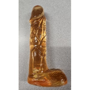 Dong 4.5" Mini Realistic Clear AMBER