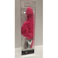 Thrusting Rabbit Vibrator 14 Function Rechargeable, PINK