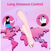 APP Compatible Vibrator, 8 Function, PINK