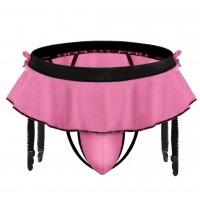 Men's Garterbelt Panty PINK