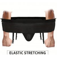 Men's Garterbelt Panty BLK