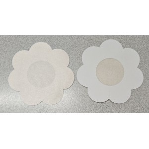 Nipple Covers/Pasties, 5 Pairs, Beige