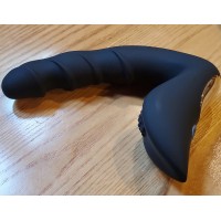 Prostate Massager, 12 Function, Black, Remote Control, Rechargeable