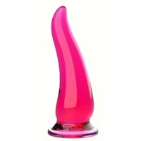 Alien Anal Plug, Smooth, PINK w/suction cup base