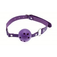 Ball Gag, Breathable, PURPLE