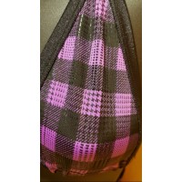 2 piece set Dancewear Purple/Black Plaid One Size