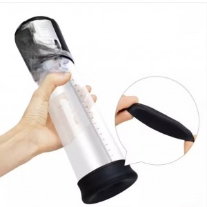 Penis Pump, Rechargeable, BLACK/CLEAR (COMING SOON!)
