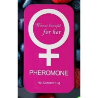 Pheromone Perfume for HER, Sliding Case Travel Size PINK