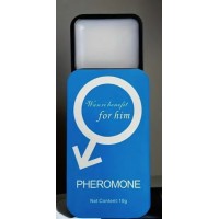 Pheromone Cologne for HIM, Sliding Case Travel Size BLUE