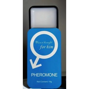 Pheromone Cologne for HIM, Sliding Case Travel Size BLUE