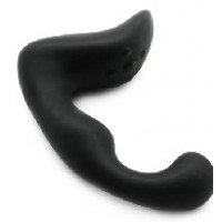 Prostate Massager 10-Speed Rechargeable Black Silicone  (Type II)