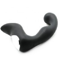 Prostate Massager 10-Speed Rechargeable Black Silicone  (Type II)