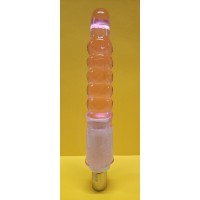 Sex Machine Attachment Anal Bead 7" PINK (use with #SM-BLK Sex Machine)